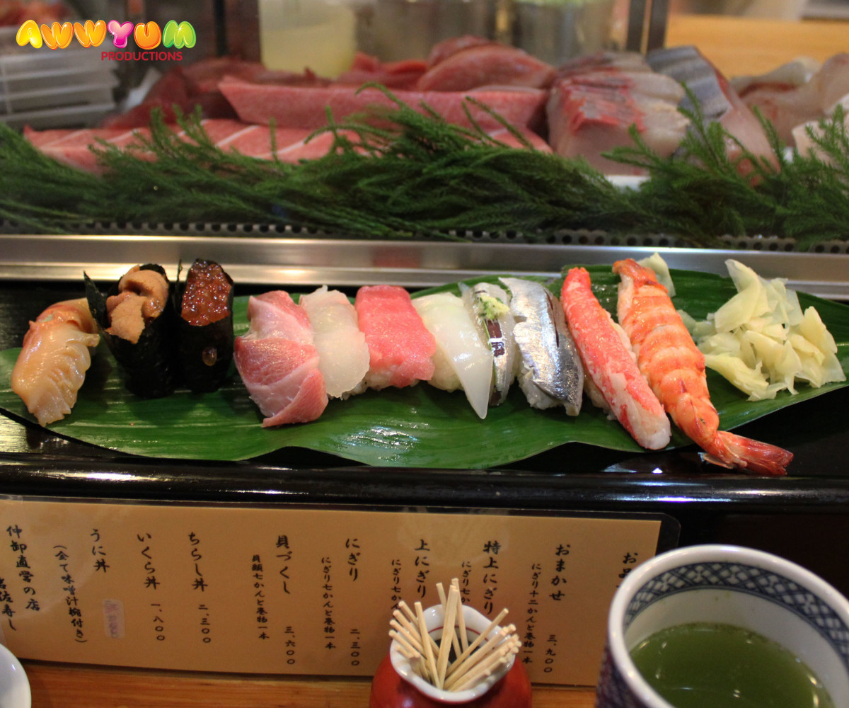 Tsukiji Fish Market and Iwasa Sushi – Tokyo